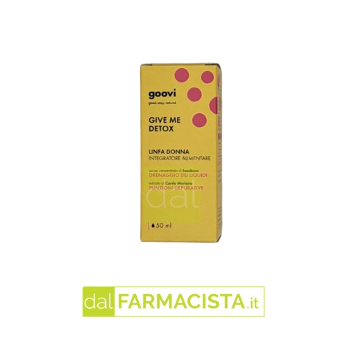 Goovi GIVE ME DETOX Linfa donna - 50ml