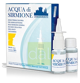 Acqua di Sirmione Protezione Vie Respiratorie Acqua Termale Spray 6 Flaconcini