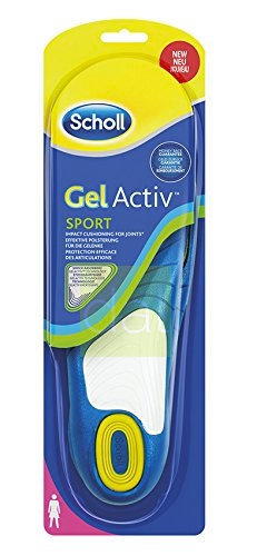 Scholl Linea Benessere dei Piedi Gel Activ Sport 1 Paio di Solette Donna