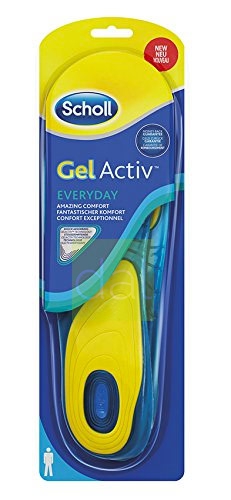 Scholl Linea Benessere dei Piedi Gel Activ Everyday 1 Paio di Solette Uomo